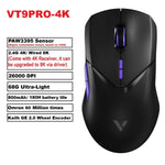 Rapoo VT9PRO PAW3398 Wireless Gaming Mouse 26000DPI 68g Lightweight Wired Wireless Mouse 160H Super Long Battery Life