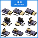 HDMI-compatible Cable Adapter mini micro hdmi to HDMI 2.1 Converter 48Gpbs 8K60HZ 4K120HZ for HDTV Projector PS4 PS5 Laptop PC