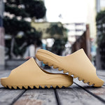 Goosecret Men EVA Platform Cloud Slippers Soft Sole Sandals Non-Slips Bedroom Slides Male Cozy Home Shoes Soft Sole Beach Slides