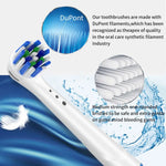 4/8PCS Replacement Brush Heads for Oral B Electric Toothbrushes Floss Cross Action 3D Pro White Precision Standard Daily Clean