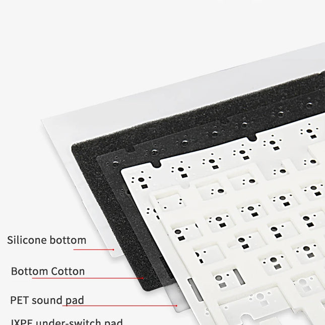 AJAZZ AK820 Pro Wired&Wireless Mechanical Gaming Keyboard Tri-Mode RGB Backlit Hot-Swappable Switches,70% Compact Layout,PC/Mac