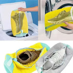 Laundry Bags Shoe Washing Machine Bag-with Zipper Laundry Bag with Rich Fluff Inside, Perfect for Sneakers and Casual Shoes