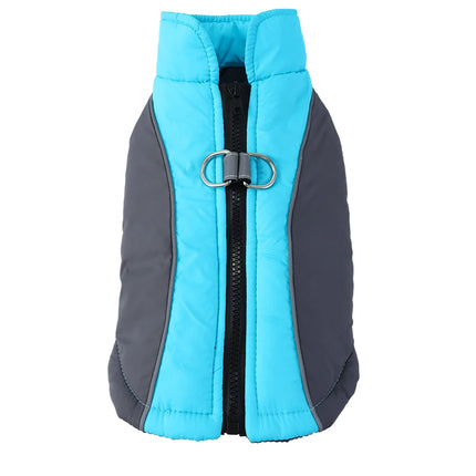 Winter Pet Dog Clothes For Small Medium Dogs Cats Windproof Cat Reflective Soft Cozy Jacket Coat with Elastic Chihuahua Clothing