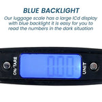 50kg/10g Digital Luggage Scale Electronic Portable Suitcase Travel Weighs With Backlight Electronic Travel Hanging Scales