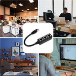 RJ45 Ethernet Cable Splitter Network Adapter,Ethernet Splitter 1 to 3 Cable Suitable Super LAN Ethernet Connector Adapter Cat 6