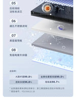 New Youpin Water-power Sterilization Faucet Water Purifier Ultraviolet Deep Sterilization 8-stage Fine Filtration Heating Faucet