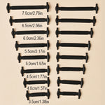 16pcs/lot Silicone Shoelaces No Tie Shoelaces 12 colors Elastic Lace Shoelace Creative Lazy Silicone Laces Rubber Lace