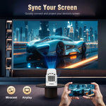 Magcubic HY310 4K Auto Focus Android 11 Mini Projector 330ANSI 5W Speaker Air Mouse Voice Control Portable Outdoor Home Cinema
