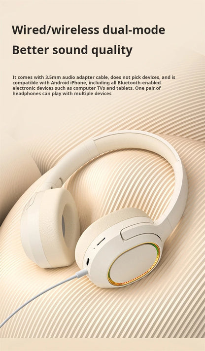 Original Xiaomi Wireless Headphones Bluetooth Earphone For Samsung IPhone Stereo Headset Game Support TF Card Earbuds With Mic