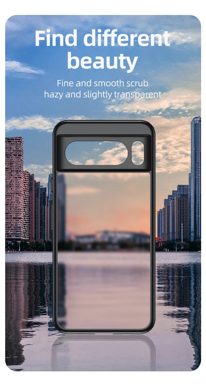 2025 Fashion Magnetic Case For Google Pixel 9 Pro 8 8A 7 10 Dull Polish Wireless Charger Cover Anti-knock Cases For Pixel 9A 7A