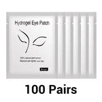50 Pieces Of Hydrogel Eyelash Patch Grafting Eyelashes Isolating Pad Eyelash Patch Beauty  Moisturizing Eye Mask for Long-lastin