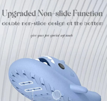 2023 New Summer Shark Slippers Women Slides Men Bathroom Flip Flops Home Anti-Skid Flat Shoes Outdoor Children's Funny Sandals