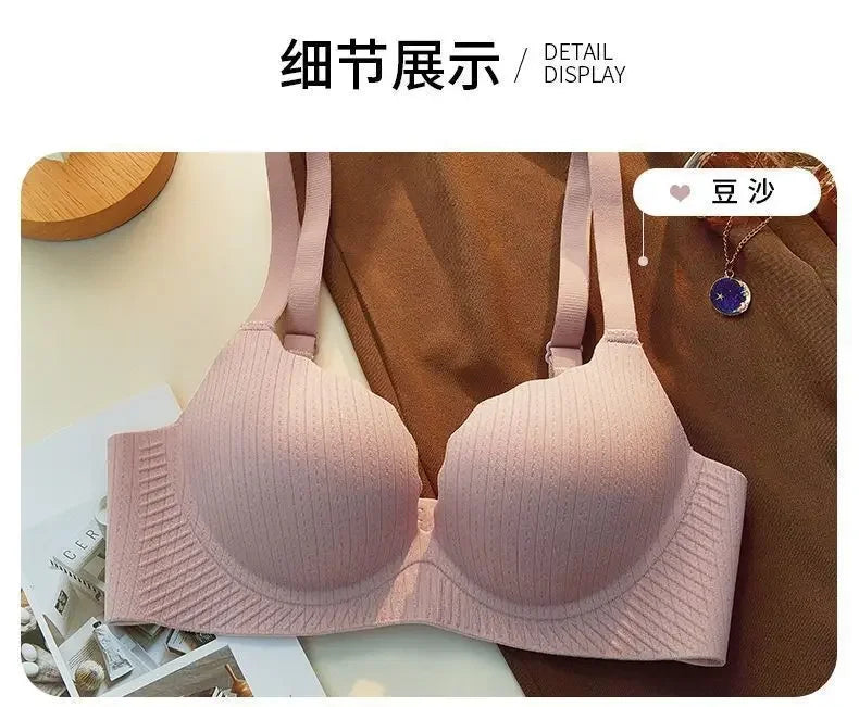 2024 New Push Up Bra for Small Chest  Ultra Thick 6CM Padded No Steel Ring Comfortable & Sexy Lift Lingerie for Flat Chest Women