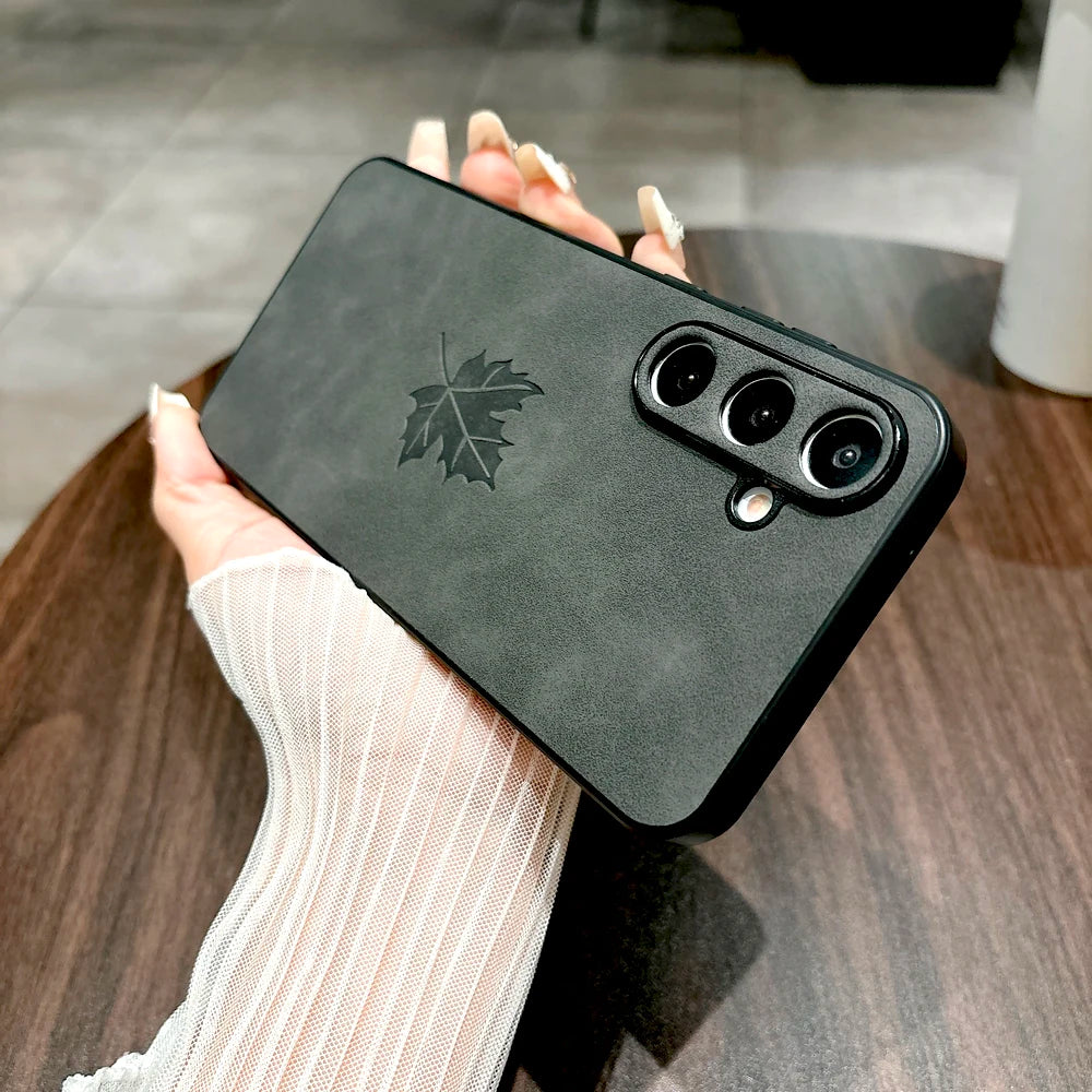 Retro Leather Case For Samsung Galaxy S25 A55 A54 A52 A53 A15 A56 A35 5G S24 S23 S22 S21 Ultra Plus FE Note 20 S24FE S 25 over