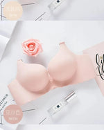 2025 New Extreme Push Up Bra 8cm Pads Small Bust Double Cup Padding Wireless Adjustable Plunge Bra Seamless Lift & Natural Shape