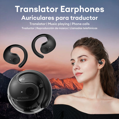 Choice HYUNDAI HY-T26 Pro Wireless Bluetooth 5.4 Earphones Ultra Hardware HIFI Sound quality Headphones 24h Long Battery Life