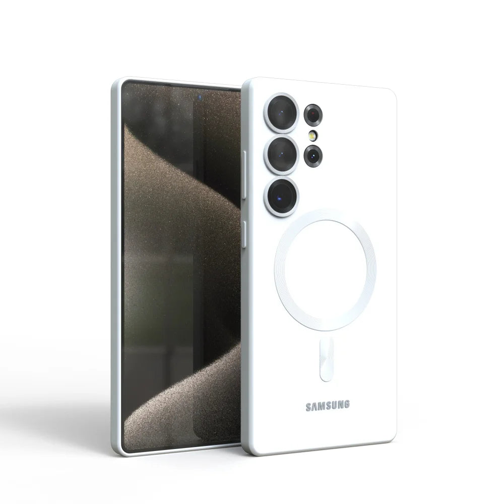 Soft Silicone Case For  Galaxy S25 Ultra S25 Plus S25Ultra S21 FE S23 S24 With Camera Lens Full Covers