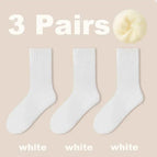 3 Pairs white / Sizes 34-40