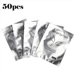 50 Pieces Of Hydrogel Eyelash Patch Grafting Eyelashes Isolating Pad Eyelash Patch Beauty  Moisturizing Eye Mask for Long-lastin