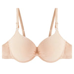 Bras Sexy Women Cotton Gathered Bra Deep V Underwire Ladied Brassiere Push Up Lingerie Solid Bras Backless Intimate Underwear