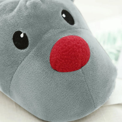 Deer Slippers Soft Shoes Plush Winter Cotton Couple Cute Christmas Cotton Women'S Slipper Women'S Boot Slippers 2025 For Party