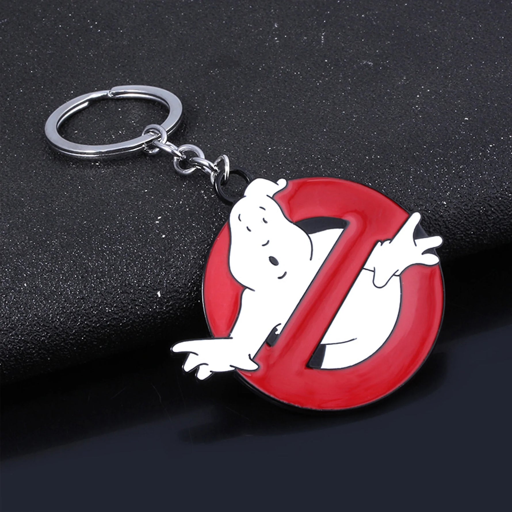 White Ghost Imp Keychain Personalized Ghost Pendant Unisex Halloween Jewelry Backpack Car Keychain Gift Accessory