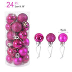 24pcs rose red / as picture
