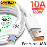 NNBILI Micro USB Cable High Speed Fast Charging USB Cord For Samsung Galaxy S7 S6 PS4 MP3 TV Andriod Phones Data Cables 1/1.5/2M
