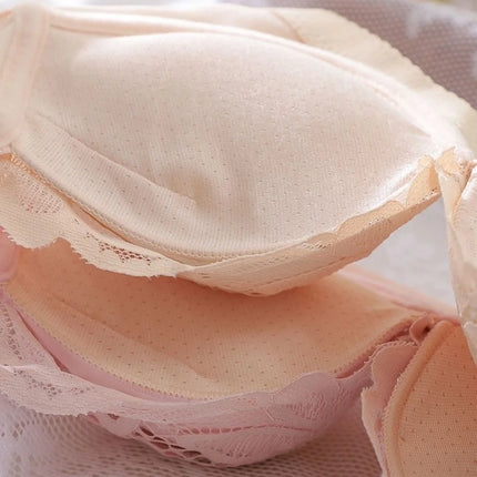 Midnite StarThickened Extra Thick 6cm Small Chest Flat Chest Gathered Bra No Steel Ring Extra Thick 8cm Bra Closed Breast Sexy
