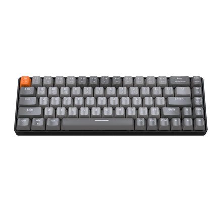 60% Wireless Mechanical Keyboard Bluetooth Dual Mode Hot-Swap Ziyoulang K68 Mini Keyboard 68-Key Red Switch for PC/IPhone iPad