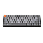 60% Wireless Mechanical Keyboard Bluetooth Dual Mode Hot-Swap Ziyoulang K68 Mini Keyboard 68-Key Red Switch for PC/IPhone iPad