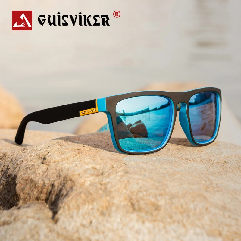 GUISVIKER New Polarized Cycling Sunglasses Men Women Sun Glasses Fishing Goggles Outdoor Baseball Softball Sport Cycling Eyewear