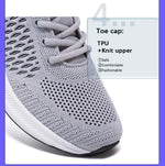 Baasploa Lightweight Running Shoes For Men 2022 Men's Designer Mesh Casual Sneakers Lace-Up Male Outdoor Sports Tennis Shoe