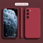 Camellia Red / For Galaxy S21 Plus