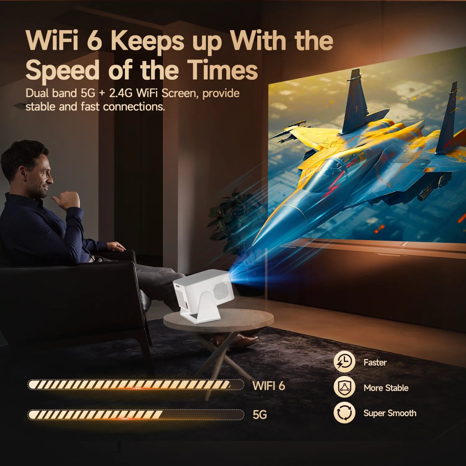 Magcubic Auto Focus Projector HY350Max