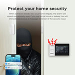 Wireless Home WIFI GSM Home Security With Motion Detector Sensor Burglar Alarm System APP Control Support Alexa