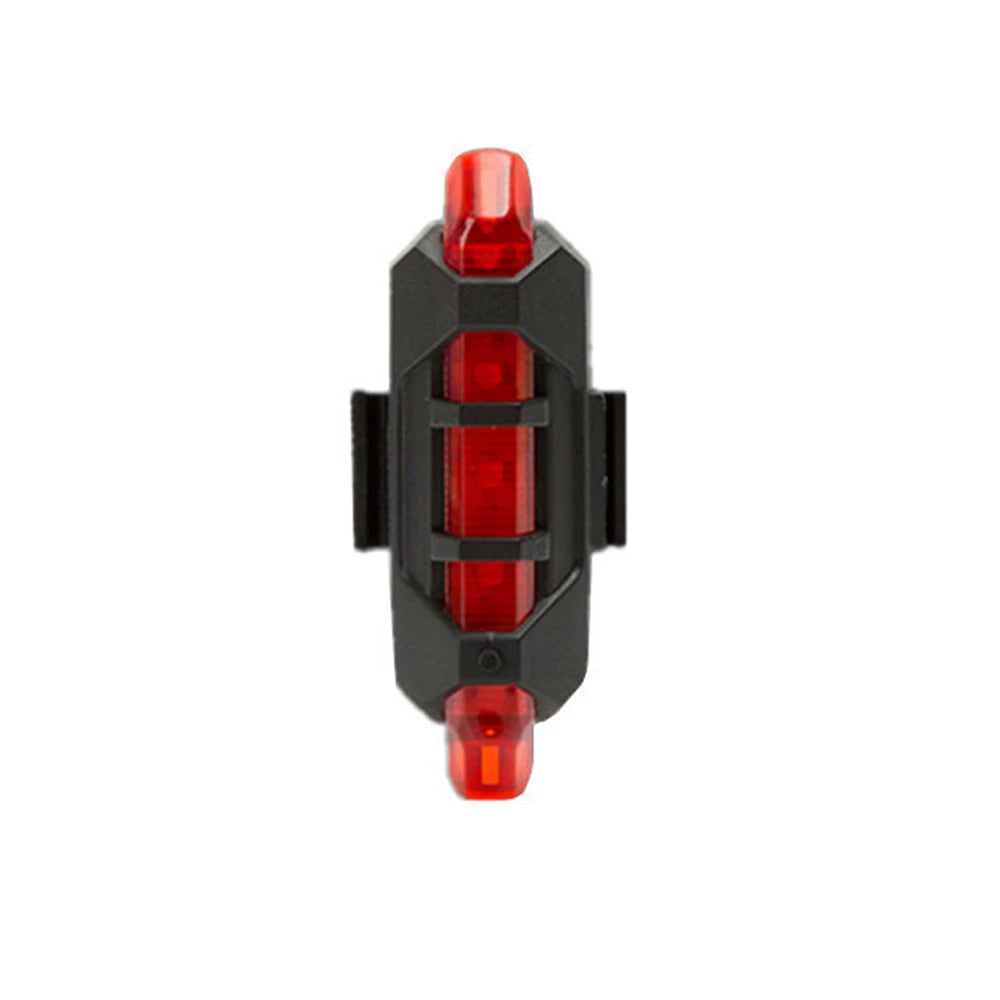 USB Rechargeable Bike Light Taillight Easy to Install 3 Modes Bicycle Light Accessories for the Bicycle