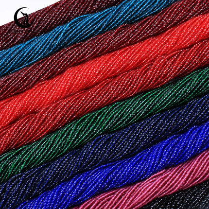 Zhe Ying 10strands/lot Tea Color Glass Beads Hydro Round Micro Faceted Crystal Loose Beads for Bracelet Necklace Accessories