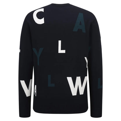 CALLAWAY High-end Men's Knitted Sweater! New Style! Luxury Brand Letter Golf Apparel, Trendy Design, A Must-have for Autumn!