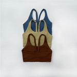 lulu Same Style Yoga Sports bra Women's High-intensity Shock-proof Fitness bra Simple Beautiful Back Fashion Yoga bra