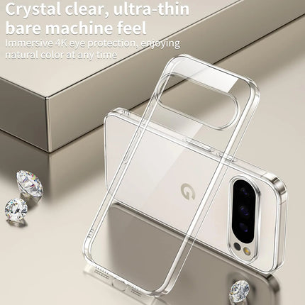 Ultra Thin Shockproof Silicone Soft Case For Google Pixel 9A 9 ProXL 8 8A 7 7A 6 6A Pro XL 5 Transparent Back Cover Clear Shell