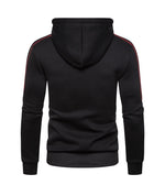 Men's Hoodie Black White Army Green Red Hooded Color Block Fleece Cool Casual Winter Clothing Apparel Hoodies Sweatshirts