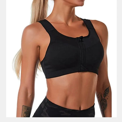 Yoga Fitness Bra Shock-absorbing Sports Bra Breathable and Quick Drying Training Running WOMEN'S Underwear