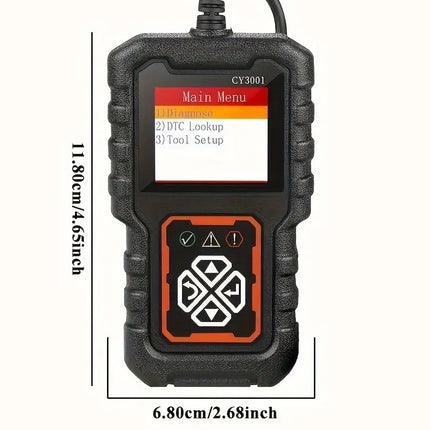 2024 OBDII Scanner Car Diagnostic Tool 3001 OBD2 Scanner, Engine Fault Code Reader Mode CAN Diagnostic Scan Tool for Obd2 Scanne