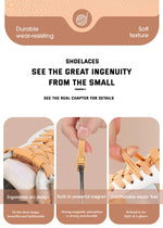 Magnetic Locking Shoelaces without ties Sneakers elastic laces  Children Adults Quick On/Off Shoelaces Shoe accessories 1 Pair