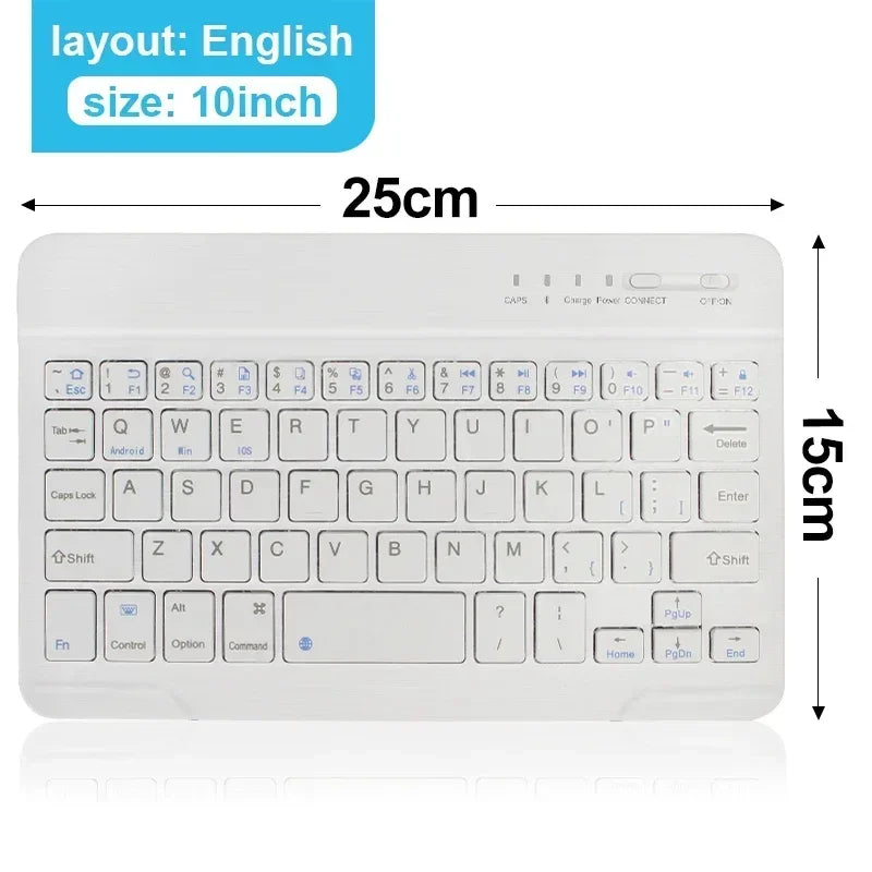 10 inch Bluetooth Keyboard for tablet ipad Keyboard and Mouse Kit for ipad Xiaomi Samsung Huawei Lenovo For Android ios Windows