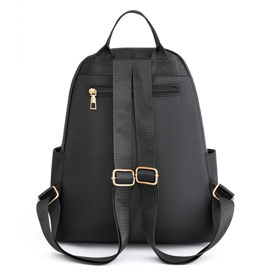 Fashion Bagpack Women High Quality Nylon Backpacks Female Big Travel Back Pack Large School Bags for Teenage Girls Shoulder Bag