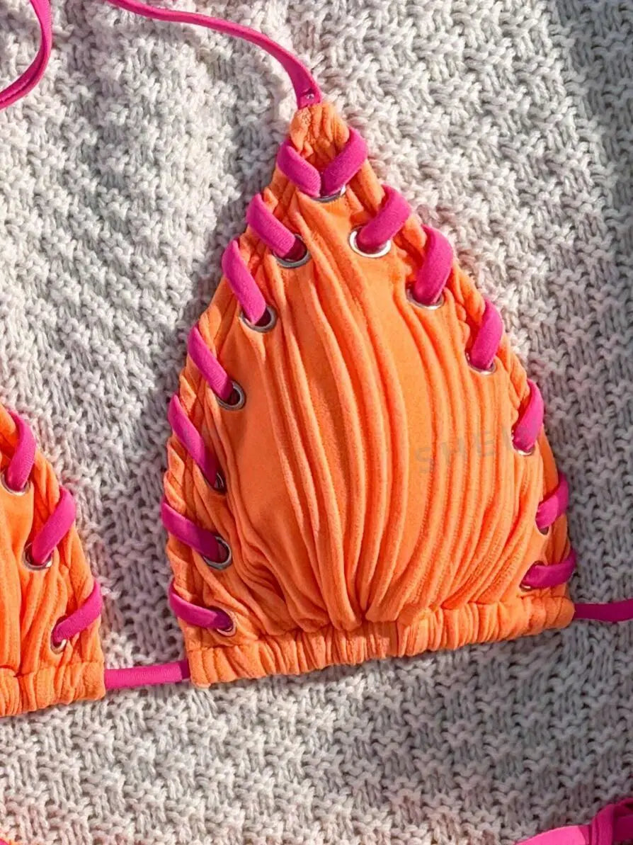 Sexy Bikinis 2025 Women's Swimwear Female Swimsuit For Swimming Wear Bathing Suits Brazilian Bikini Set Beachwear Pool Bather