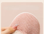 House Fuzzy Slipper Women Striped Winter Warm Fur Plush Non Slip Grip Indoor Lazy Soft Female Thermal Home Shoe Flat Male Men