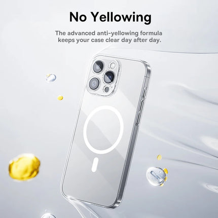 Baseus Magnetic Case for iPhone 16 15 14 Pro Max for MagSafe Wireless Charging PC Case for iPhone 13 12 11 Pro Max Funda Case